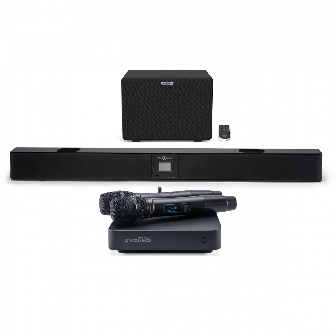 караоке-комплект EVOBOX Plus + EvoSound Bar (саундбар с караоке) в Дальнереченске