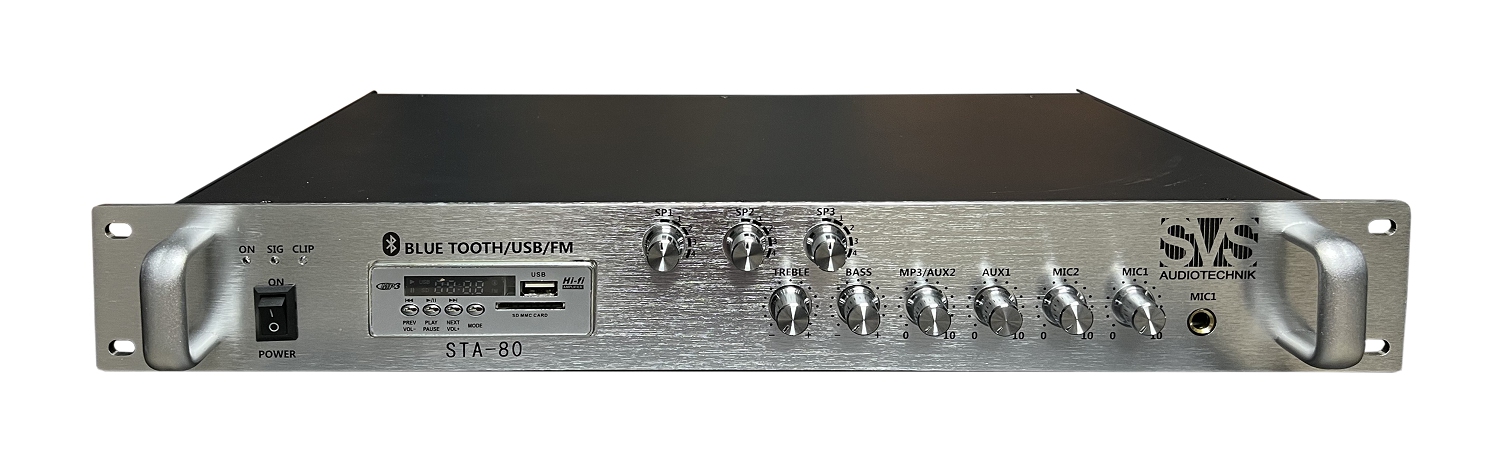 SVS Audiotechnik STA-80 Микшер-усилитель для систем Public Address в Дальнереченске