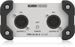 Klark Teknik DI 22P пассивный стерео директ-бокс в Дальнереченске